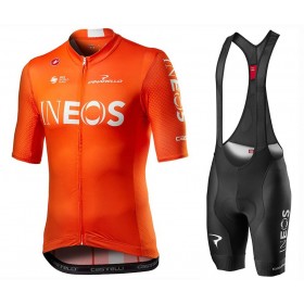 Set Fietsshirt + Korte Koersbroek 2020 TEAM INEOS N002